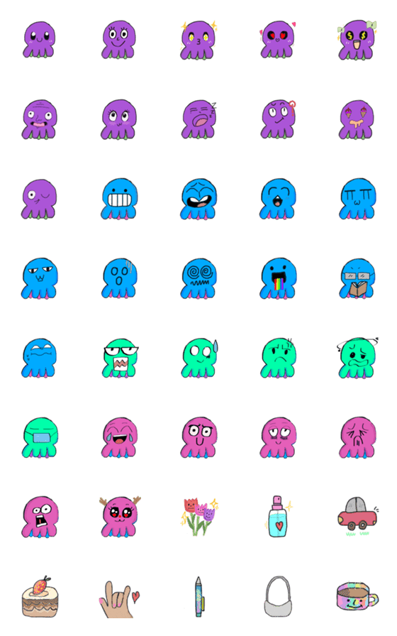 [LINE絵文字]Chaom ＆ Ganggaiの画像一覧