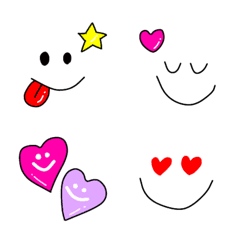 [LINE絵文字] Cute heart symbolの画像