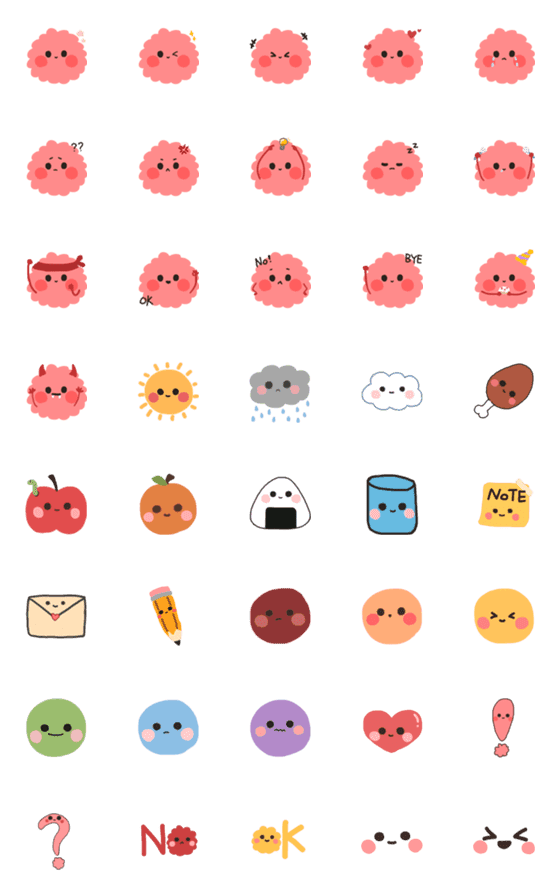[LINE絵文字]monster baeの画像一覧