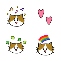 [LINE絵文字] siromimi-nekosutannpu-emojiの画像