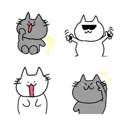 [LINE絵文字] 猫達の絵文字☺️の画像