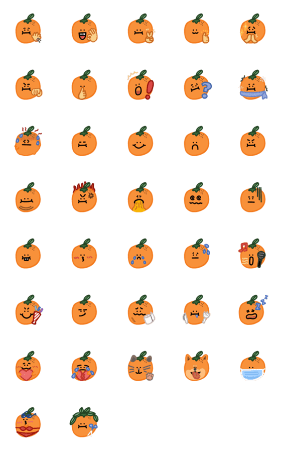 [LINE絵文字]Mr.Orangiの画像一覧