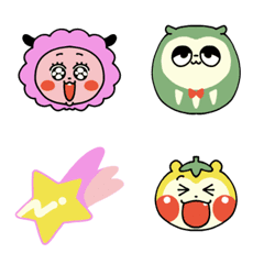 [LINE絵文字] トゥルーハッピー絵文字 第2弾の画像