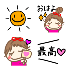 [LINE絵文字] MICOC♡毎日使う絵文字の画像