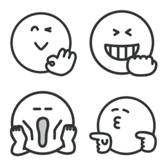 [LINE絵文字] 伝わる顔絵文字！！の画像