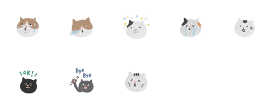 [LINE絵文字]Crispy's Lifeの画像一覧