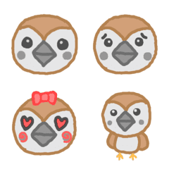 [LINE絵文字] すずめのピー助の画像