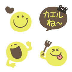 [LINE絵文字] ダジャレ♥️にこちゃん♥️の画像