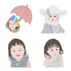 [LINE絵文字] ゆるーいふわっと絵文字30の画像