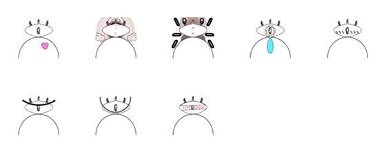 [LINE絵文字]Meme-kunの画像一覧