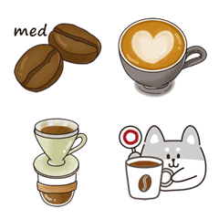 [LINE絵文字] Coffee note Ver.1の画像