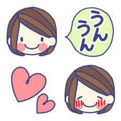 [LINE絵文字] 伝える*伝わる*女子絵文字の画像