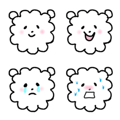 [LINE絵文字] もふわんの画像