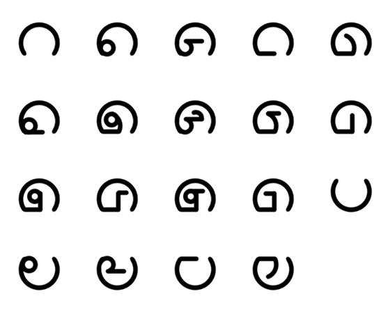 [LINE絵文字]マクェン語 ver.3の画像一覧