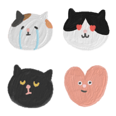 [LINE絵文字] Hello Crispy catsの画像