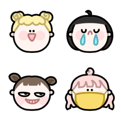 [LINE絵文字] Some Girls without Shoes Emojiの画像