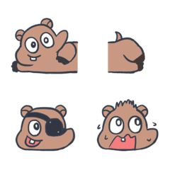 [LINE絵文字] HaN QUOKKA emojiの画像