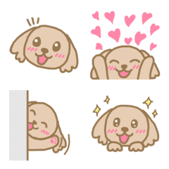 [LINE絵文字] メープル11 犬好きさんにオススメだワン♫の画像