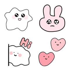 [LINE絵文字] Cute Marshmallow？の画像