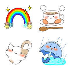 [LINE絵文字] ほのぼの日常絵文字。の画像
