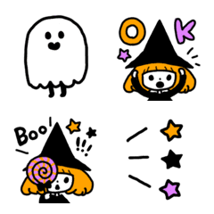 [LINE絵文字] ゆるゆるハロウィン絵文字の画像