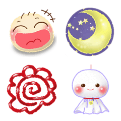 [LINE絵文字] よくある絵文字 by ぺこりん♪の画像