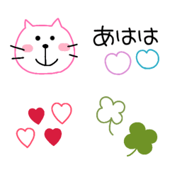 [LINE絵文字] ねこちゃん絵文字✳の画像
