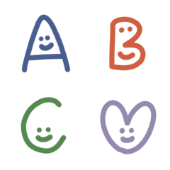 [LINE絵文字] English Words ABC135の画像