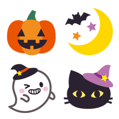 [LINE絵文字] ハロウィン☆可愛い絵文字の画像