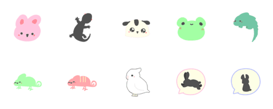 [LINE絵文字]あにまるず！！の画像一覧