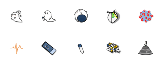 [LINE絵文字]ふぃぶりんちゃん 絵文字の画像一覧