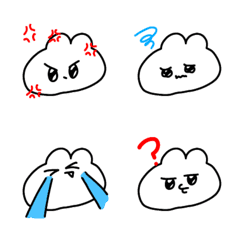 [LINE絵文字] てんやわんやうさぎの画像