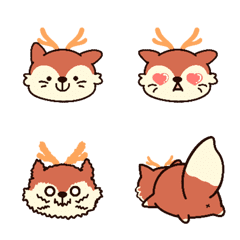 [LINE絵文字] blueeeeee111-deer or foxの画像
