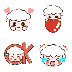 [LINE絵文字] Little Sheep Emojiの画像