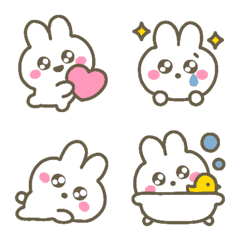 [LINE絵文字] うるうるうさちゃんの画像