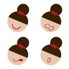 [LINE絵文字] おダンゴちゃんの絵文字の画像
