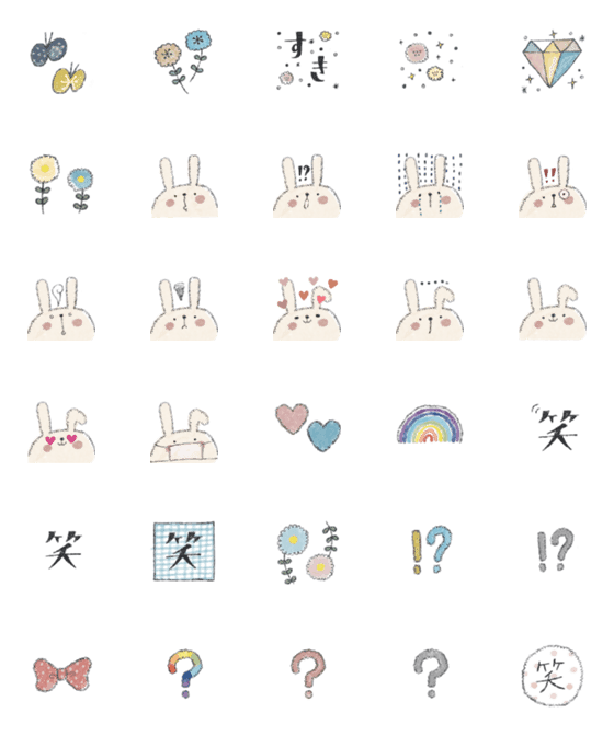 [LINE絵文字]tsukaeru emoji3の画像一覧