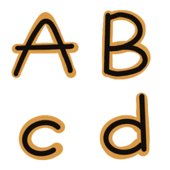 [LINE絵文字] A-Z Emoji 2の画像