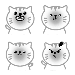 [LINE絵文字] Little cat charactersの画像
