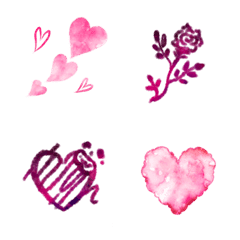 [LINE絵文字] Valentine emoji setの画像