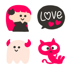ハート♥️コワカワ♥️モンスター＆moreの絵文字メイン画像