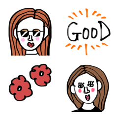 シュール de おしゃれ な絵文字◎の絵文字メイン画像