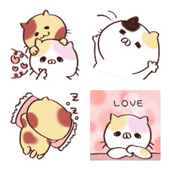 [LINE絵文字] ねこねこにゃんこずの画像