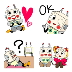 [LINE絵文字] ロボットさくら号【1】の画像