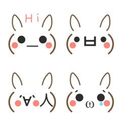 [LINE絵文字] Mini Rabbitの画像