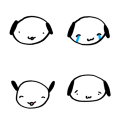 [LINE絵文字] いぬもちの絵文字 その1の画像