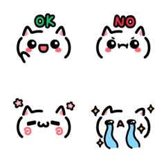 [LINE絵文字] 猫の絵文字♪の画像