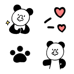 [LINE絵文字] パンダのみの画像