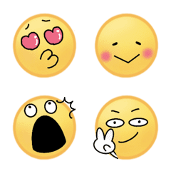 [LINE絵文字] 顔文字スマイルEMOJI2の画像