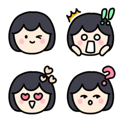 [LINE絵文字] ヘスの かわいい 感情表現 Emojiの画像